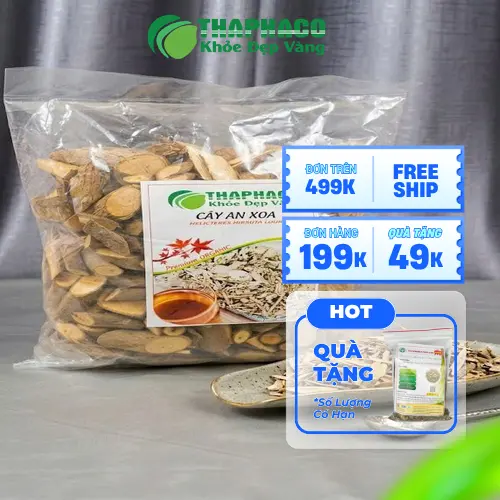Cây an xoa phơi khô, giữ nguyên dược tính