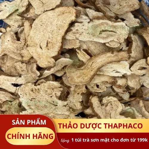 Bạch truật khô được thái lát và phơi sấy đúng quy trình