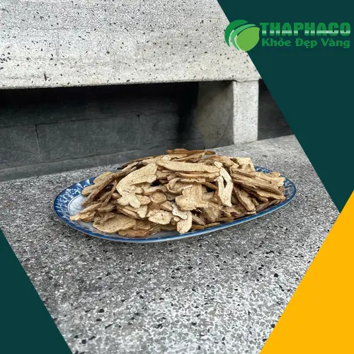 Bạch truật khô được phơi và bảo quản đúng cách