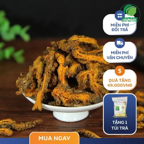 Hoàng liên sấy khô ThaphaCo hỗ trợ tiêu hóa và kháng khuẩn