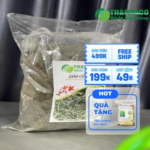 Giảo Cổ Lam đã được phơi khô và đóng gói cẩn thận