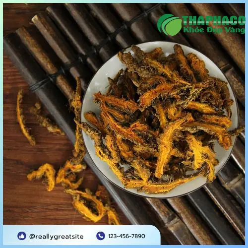 Hình ảnh rửa sạch Hoàng Liên
