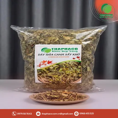Dây thìa canh khô được đóng gói cẩn thận, đảm bảo chất lượng khi đến tay người dùng