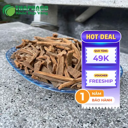 Hình ảnh Hậu phác khô đã được thái lát và sơ chế