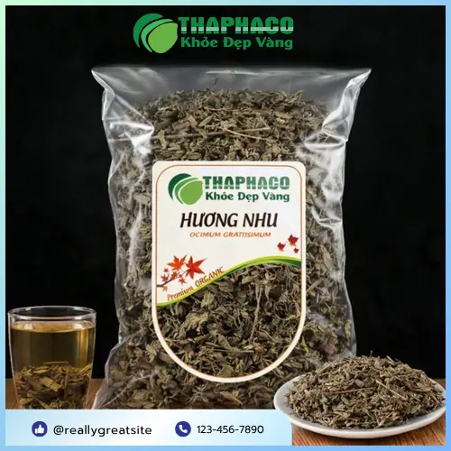 Pha chế nước gội đầu từ hương nhu khô