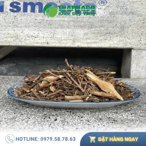 Sản phẩm hương nhu sấy khô đóng gói của THAPHACO