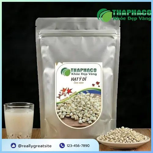 Ý Dĩ Thảo Dược Tươi THAPHACO với màu sắc tự nhiên và chất lượng đồng đều