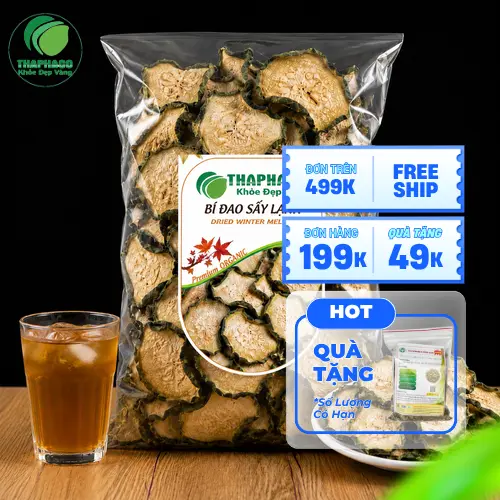 So sánh bí đao sấy lạnh và bí đao tươi
