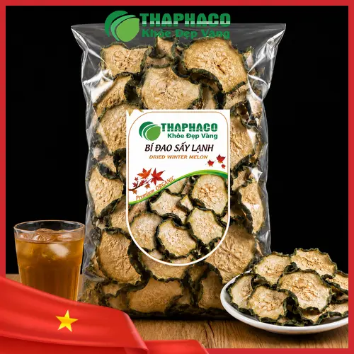 Bí đao tươi chất lượng cao được THAPHACO tuyển chọn kỹ lưỡng.