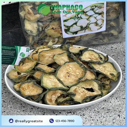 Bí đao sấy lạnh chất lượng cao của THAPHACO