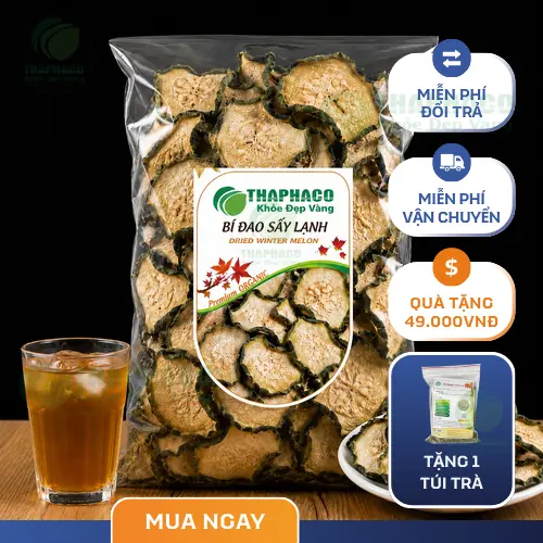 Bí đao sấy lạnh có lợi ích gì?