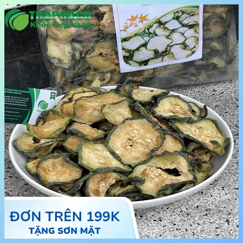 Lát bí đao sấy lạnh khô ráo, tiện lợi sử dụng