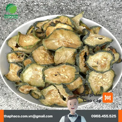 Quy trình sơ chế bí đao trước khi sấy lạnh