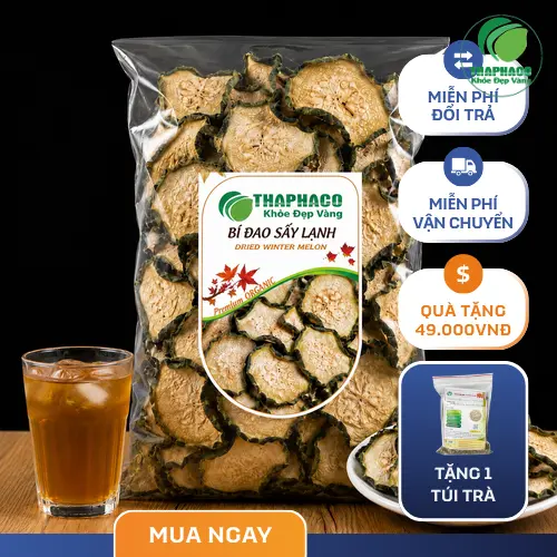 Khoáng chất thiết yếu trong bí đao sấy lạnh