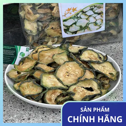 Bí đao sấy lạnh ít calo