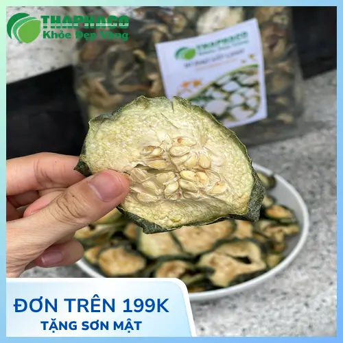 Thành phẩm bí đao sấy lạnh chất lượng cao của THAPHACO