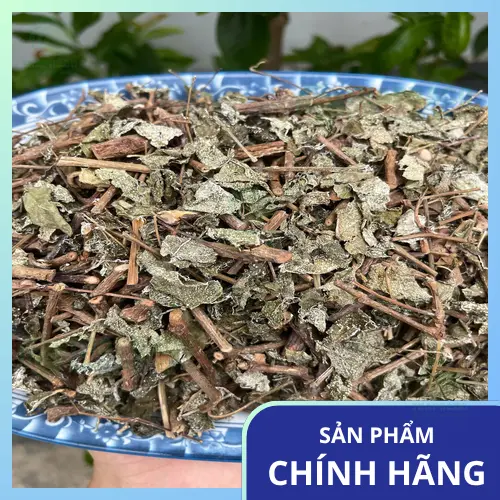 Hình ảnh chè dây khô chất lượng cao, có lớp phấn trắng đặc trưng