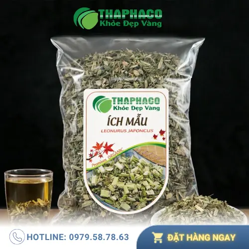 Quá trình sấy khô ích mẫu hiện đại tại THAPHACO