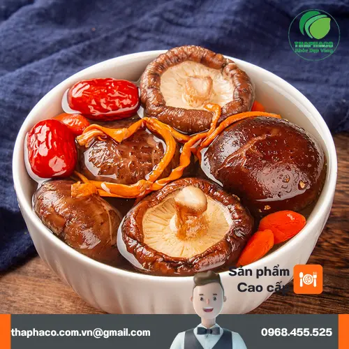 Chế biến nấm đông cô thành nhiều món ăn ngon