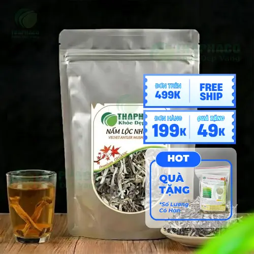 Nấm Lộc Nhung Khô chất lượng cao từ THAPHACO