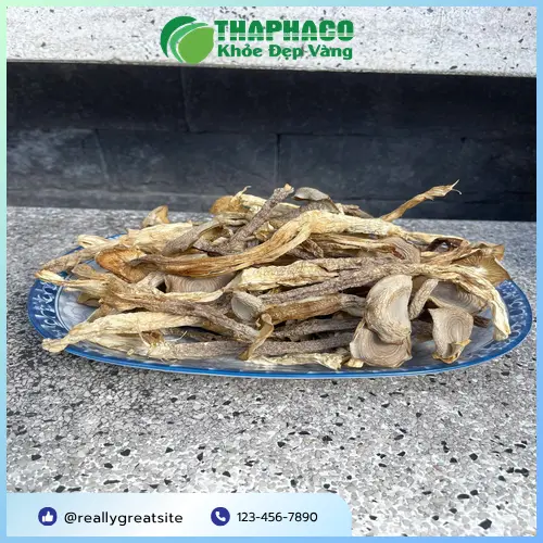 Nấm Lộc Nhung sấy khô nguyên miếng giữ trọn dưỡng chất