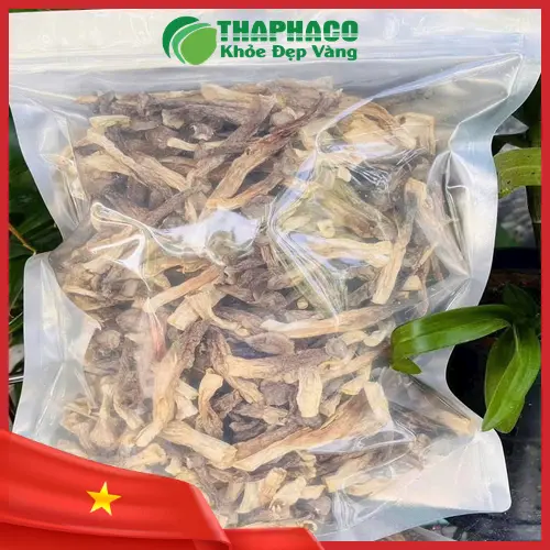 Nấm lộc nhung khô được bảo quản trong túi hút chân không