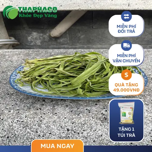 Rau tiến vua tươi