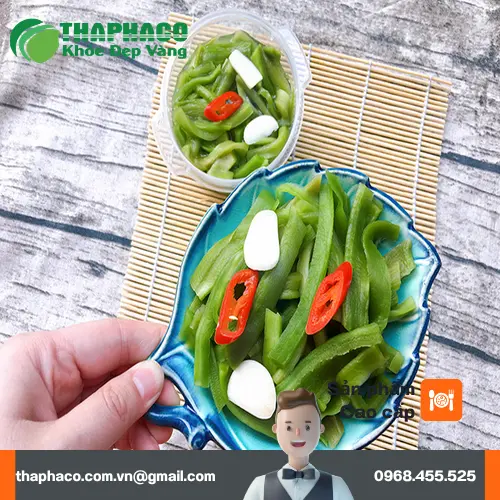 Nguyên liệu làm rau tiến vua ngâm