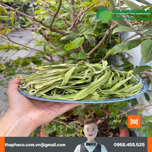 Hướng dẫn sơ chế rau tiến vua khô chi tiết.