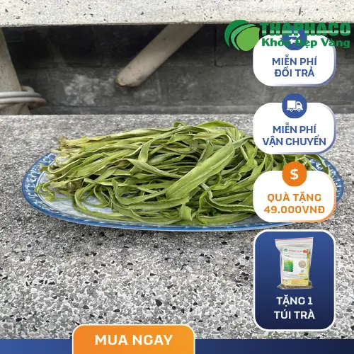 Các món ngon từ rau tiến vua khô