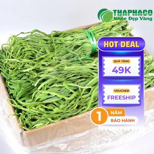 Món gỏi rau tiến vua khô thơm ngon