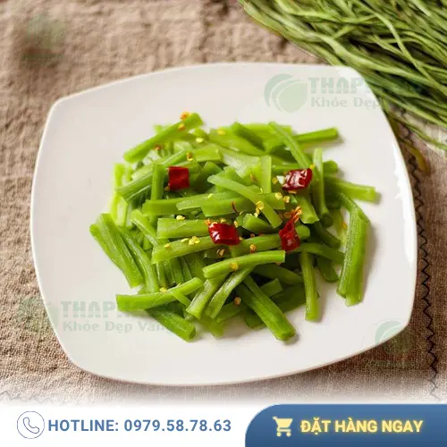 Món gỏi rau tiến vua khô hấp dẫn