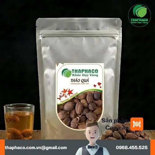 Hình ảnh thảo quả tươi khô chất lượng cao của THAPHACO