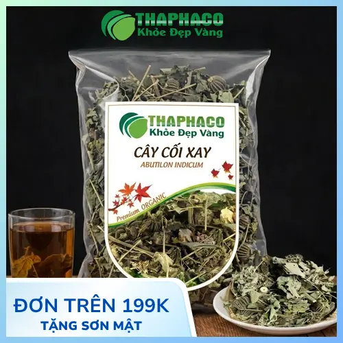 Cây Cối Xay tự nhiên với hoa vàng đặc trưng