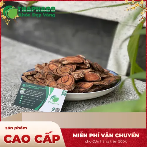 Kê Huyết Đằng khô loại 1 có màu sắc và lát cắt đặc trưng