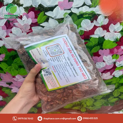 Hướng dẫn pha trà Táo Mèo Sấy Khô tiện lợi