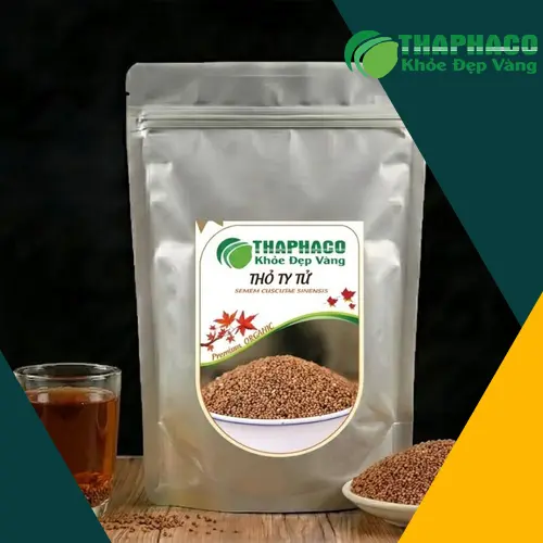 Hình ảnh hạt Thỏ Ty Tử khô nguyên chất, dược liệu hỗ trợ sức khỏe