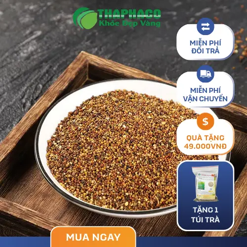 Hạt Thỏ Ty Tử có màu vàng nâu đặc trưng, kích thước nhỏ gọn