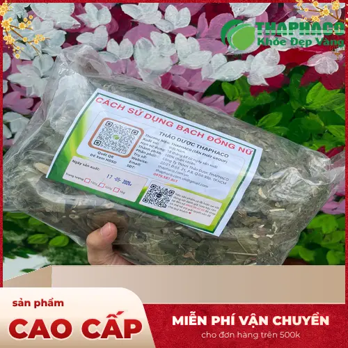 ngâm rửa bằng bạch đồng nữ khô