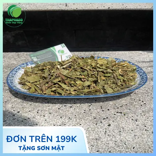Hũ thủy tinh và túi hút chân không bảo quản lá hoàn ngọc khô