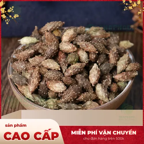 Nước ké đầu ngựa khô sau khi nấu