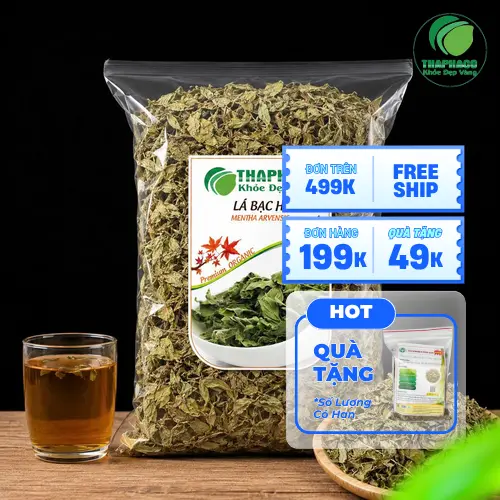 Lá bạc hà khô tự nhiên