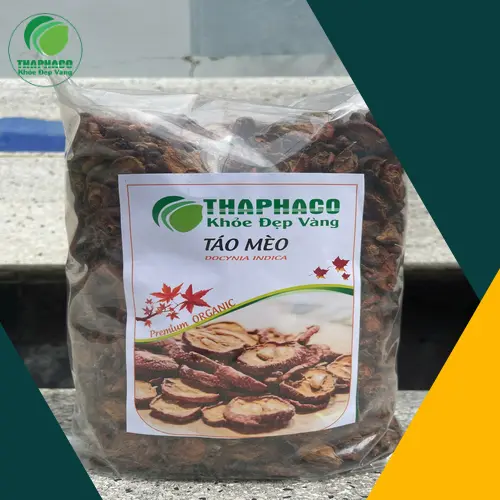 Hình ảnh quả táo mèo khô tại THAPHACO