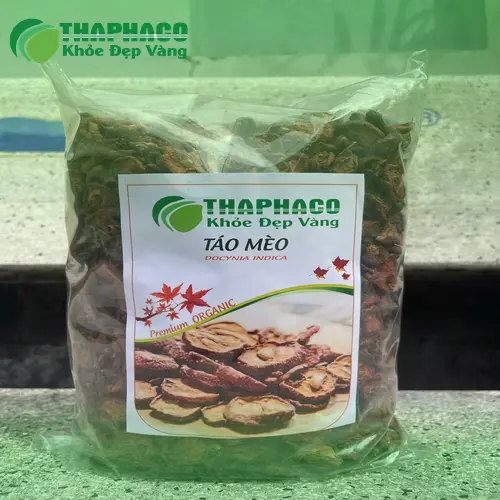 Táo mèo khô được phơi hoặc sấy khô để bảo quản
