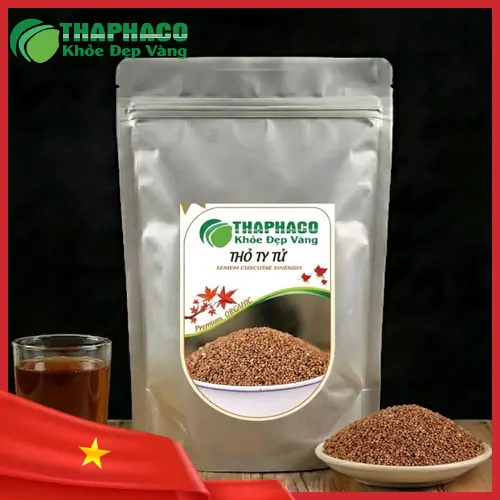 Hình ảnh cây Thỏ Ty Tử và hạt khô