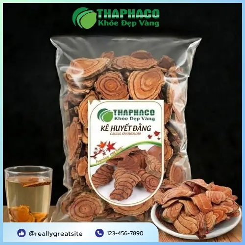 Hình ảnh thân cây Kê Huyết Đằng Dây Máu Gà
