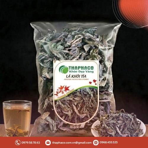 Lá khôi tía khô chất lượng tự nhiên