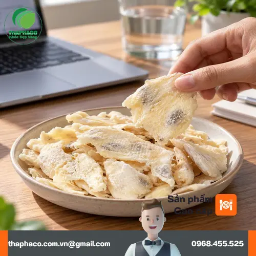 Lợi ích hỗ trợ sức khỏe từ mãng cầu sấy dẻo