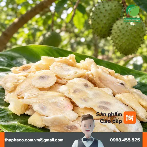Mãng cầu sấy dẻo THAPHACO chất lượng cao