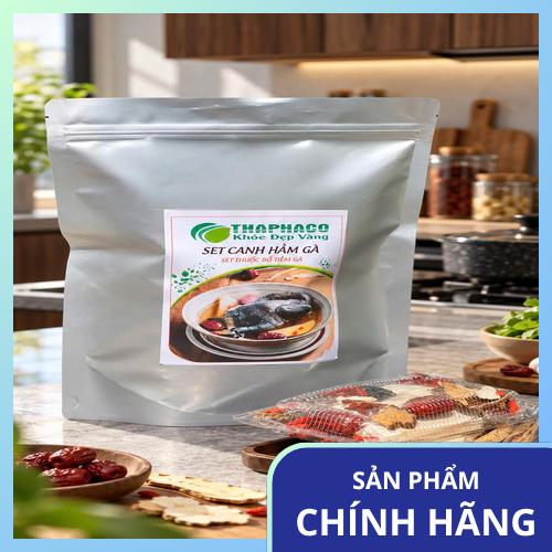 Set thuốc bổ hầm gà tiện lợi chuẩn bị tại nhà